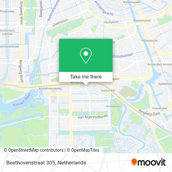Beethovenstraat 305 map