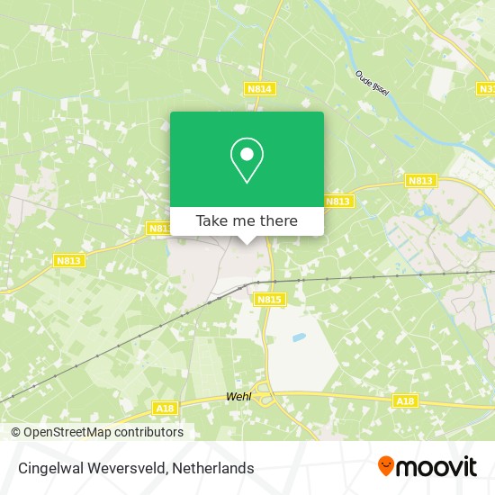 Cingelwal Weversveld Karte