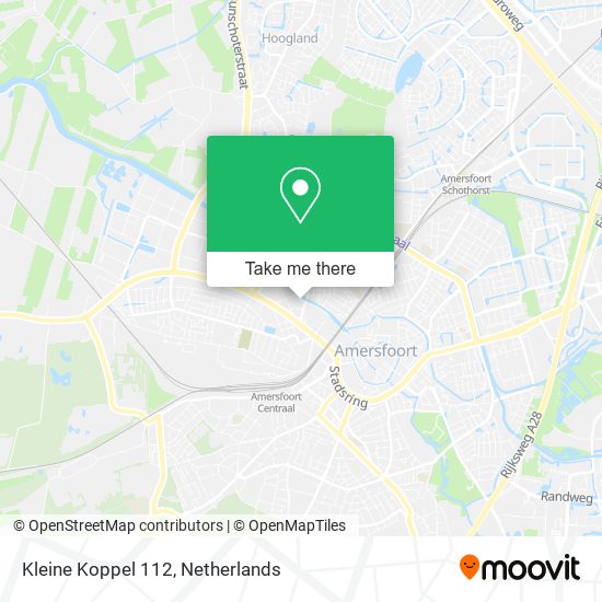 Kleine Koppel 112 map