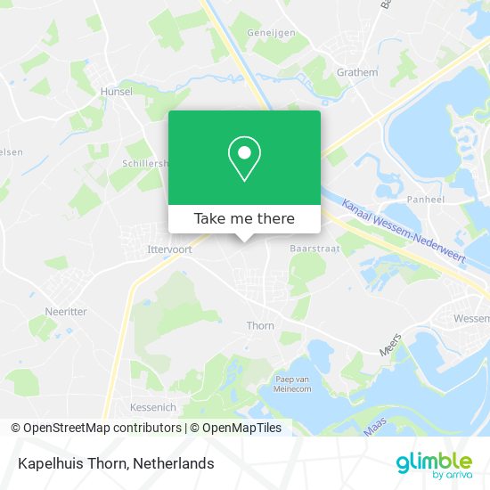 Kapelhuis Thorn map