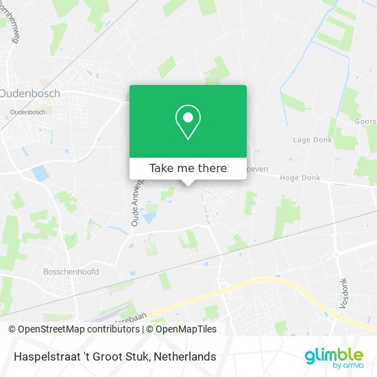 Haspelstraat 't Groot Stuk Karte