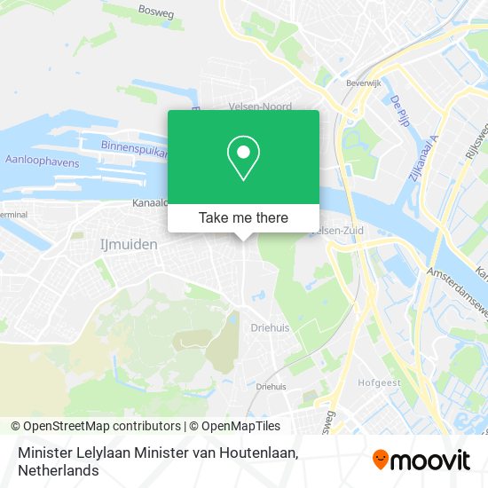 Minister Lelylaan Minister van Houtenlaan map