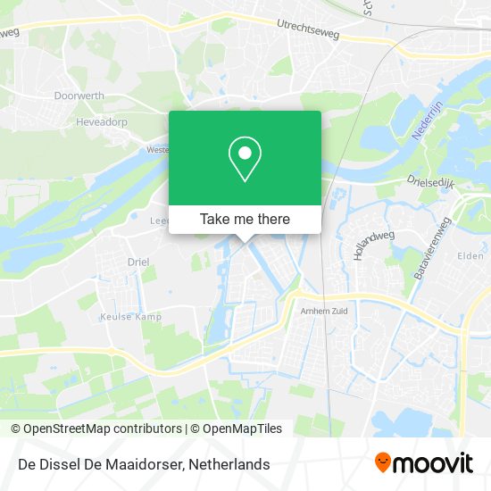 De Dissel De Maaidorser map