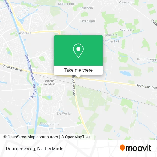 Deurneseweg map