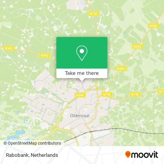 Rabobank map