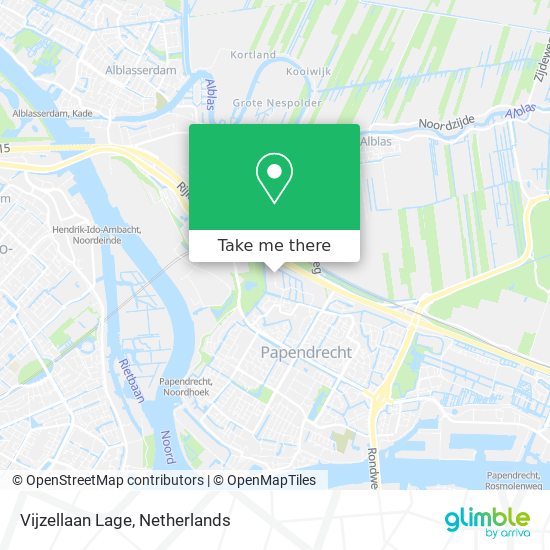 Vijzellaan Lage map