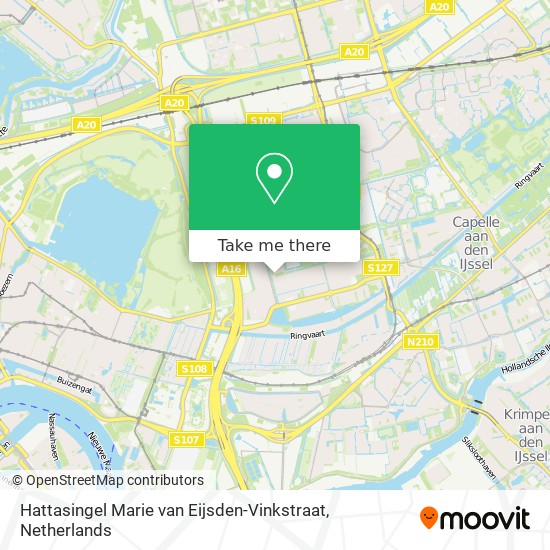 Hattasingel Marie van Eijsden-Vinkstraat map