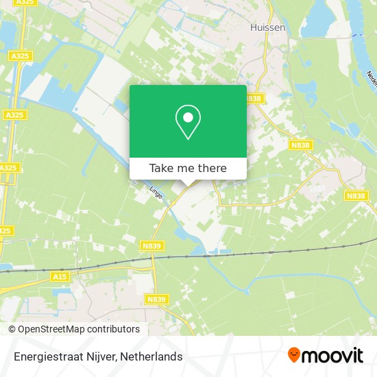 Energiestraat Nijver Karte