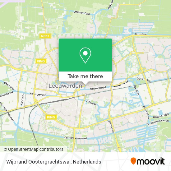 Wijbrand Oostergrachtswal map