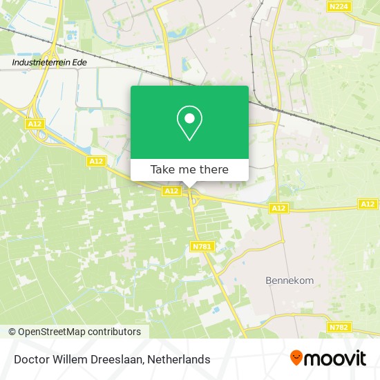 Doctor Willem Dreeslaan map