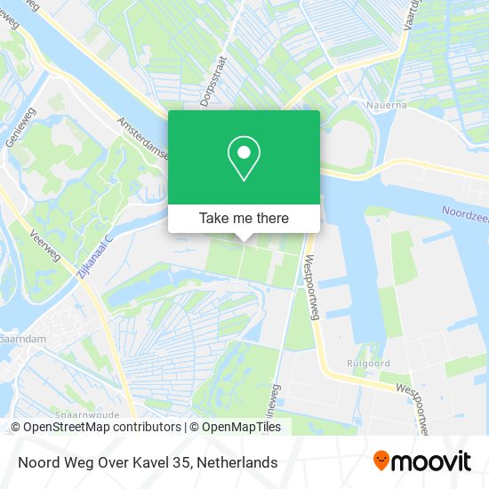 Noord Weg Over Kavel 35 map