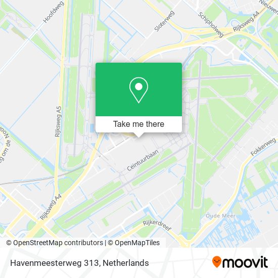 Havenmeesterweg 313 map