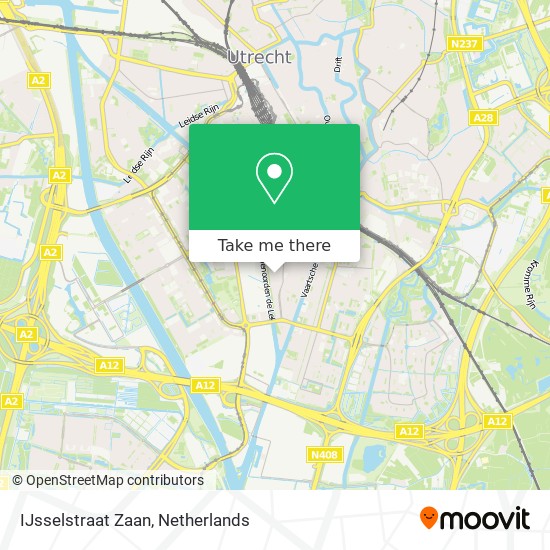 IJsselstraat Zaan map