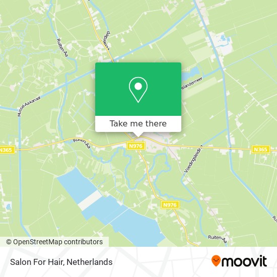 Salon For Hair map