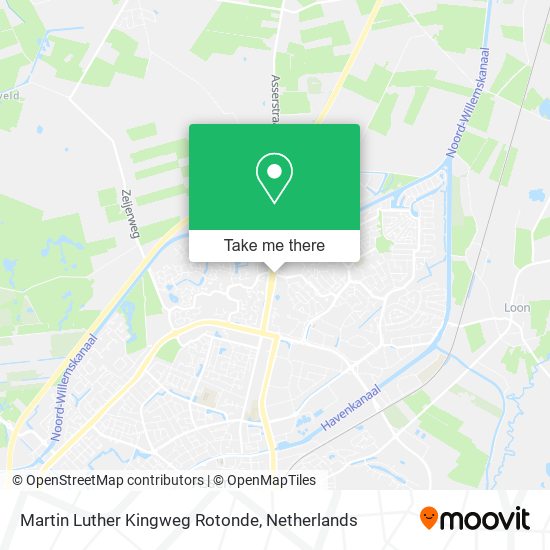 Martin Luther Kingweg Rotonde map