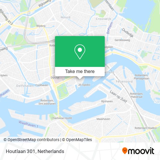 Houtlaan 301 map