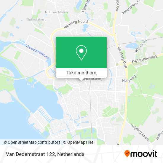 Van Dedemstraat 122 map