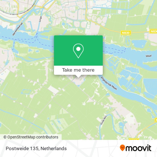 Postweide 135 map