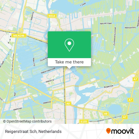 Reigerstraat Sch map