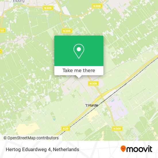 Hertog Eduardweg 4 Karte