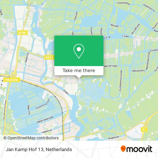 Jan Kamp Hof 13 map