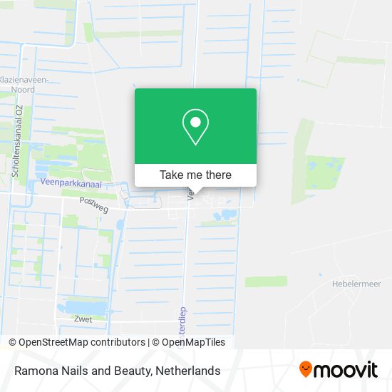 Ramona Nails and Beauty map