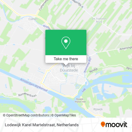 Lodewijk Karel Martelstraat map