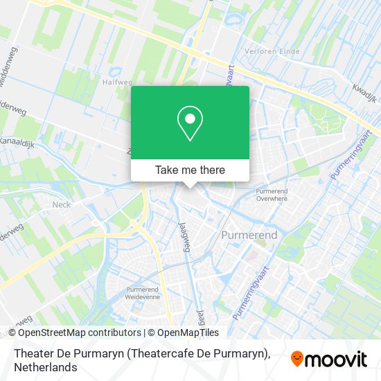 Theater De Purmaryn (Theatercafe De Purmaryn) Karte