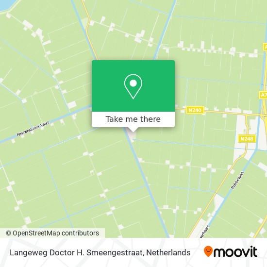 Langeweg Doctor H. Smeengestraat map