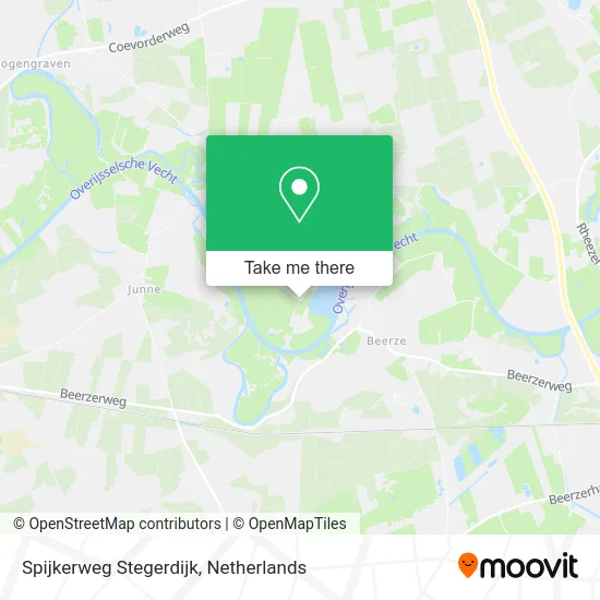 Spijkerweg Stegerdijk map