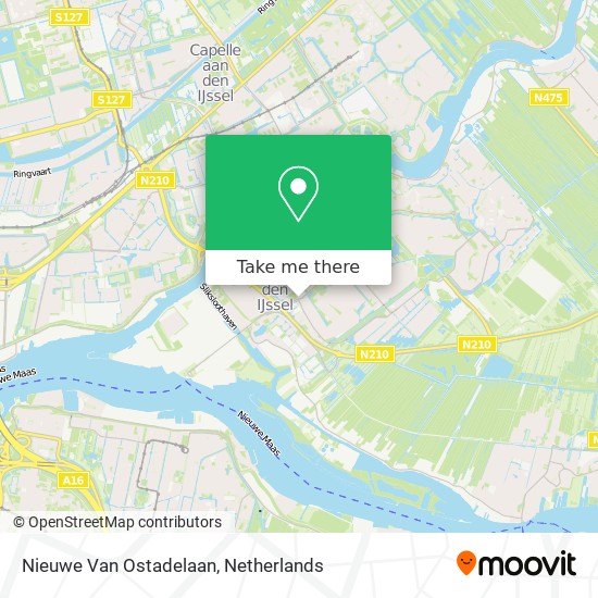 Nieuwe Van Ostadelaan map