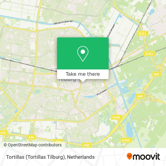 Tortillas (Tortillas Tilburg) map