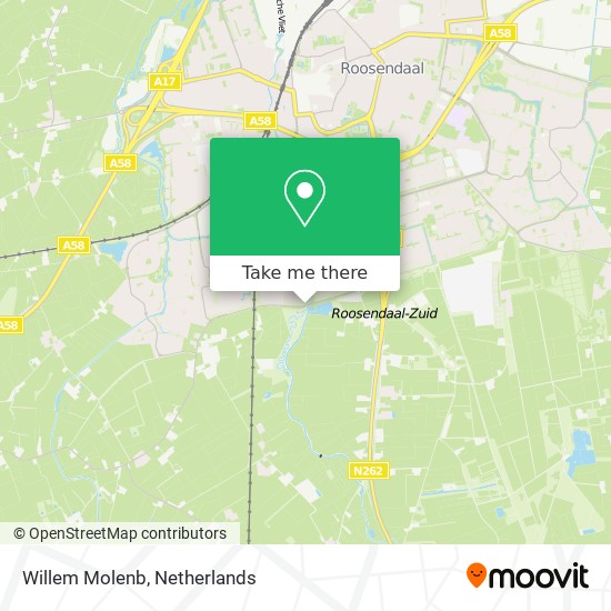 Willem Molenb map