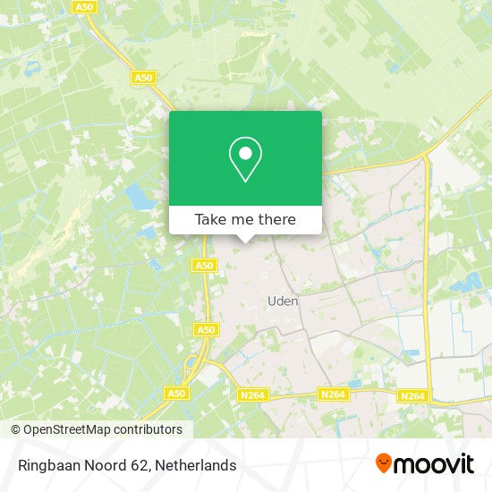 Ringbaan Noord 62 Karte