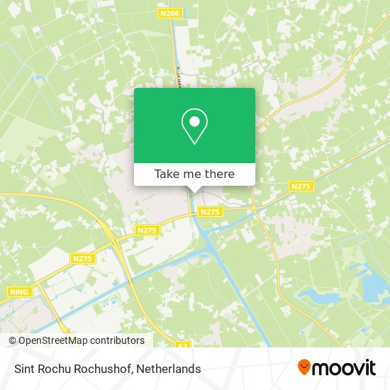 Sint Rochu Rochushof map