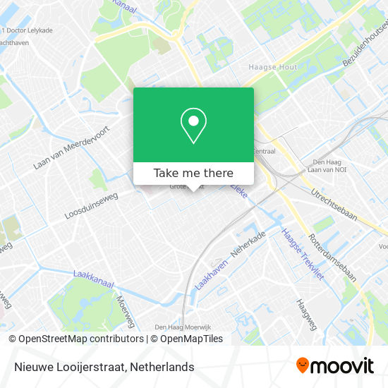 Nieuwe Looijerstraat map