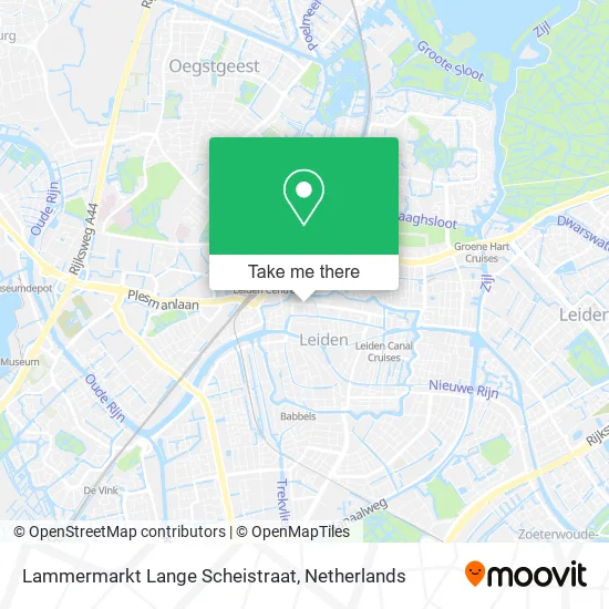 Lammermarkt Lange Scheistraat map
