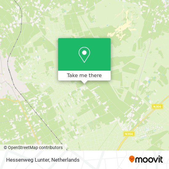 Hessenweg Lunter map