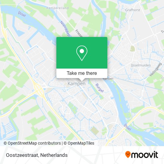 Oostzeestraat Karte