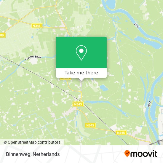 Binnenweg map