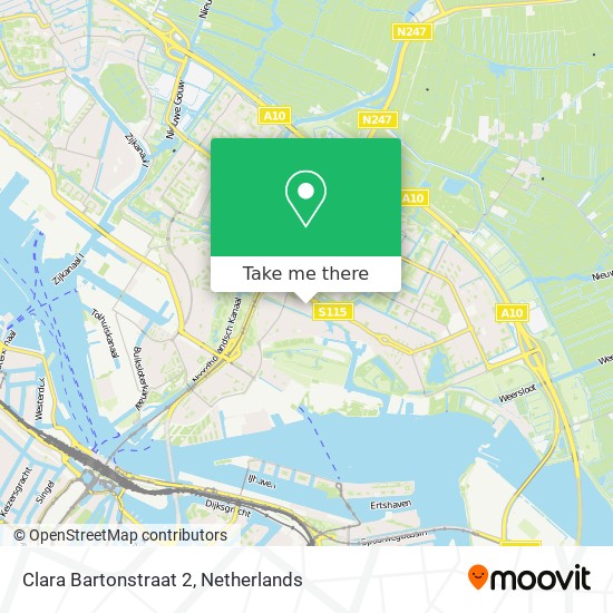 Clara Bartonstraat 2 map