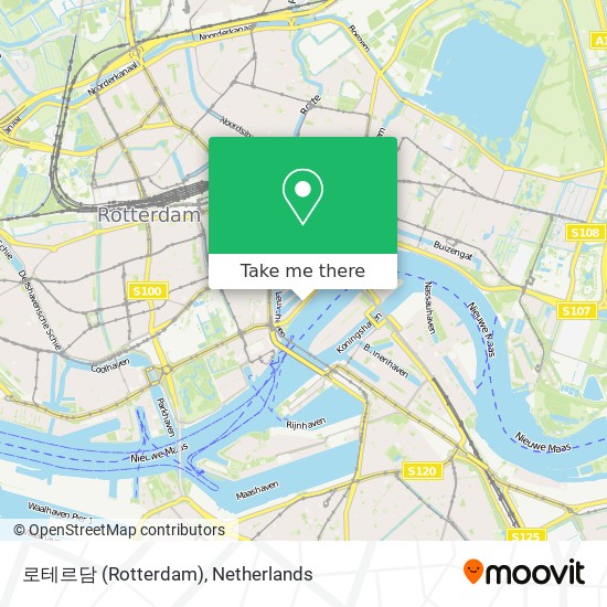 로테르담 (Rotterdam) map