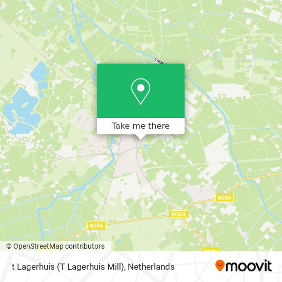't Lagerhuis (T Lagerhuis Mill) map
