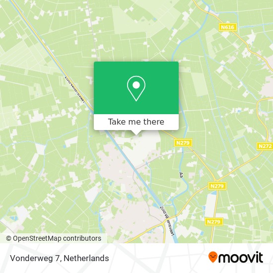 Vonderweg 7 map