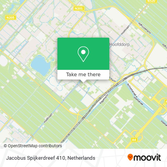 Jacobus Spijkerdreef 410 map