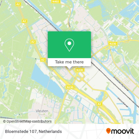 Bloemstede 107 map