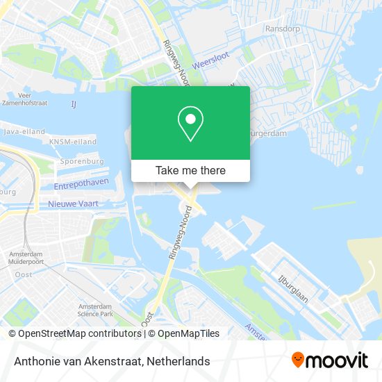 Anthonie van Akenstraat map