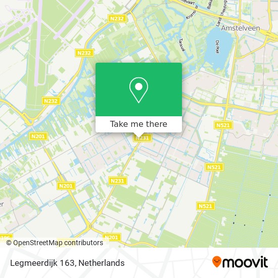 Legmeerdijk 163 map