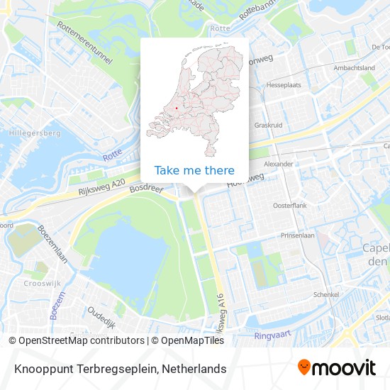 Knooppunt Terbregseplein map