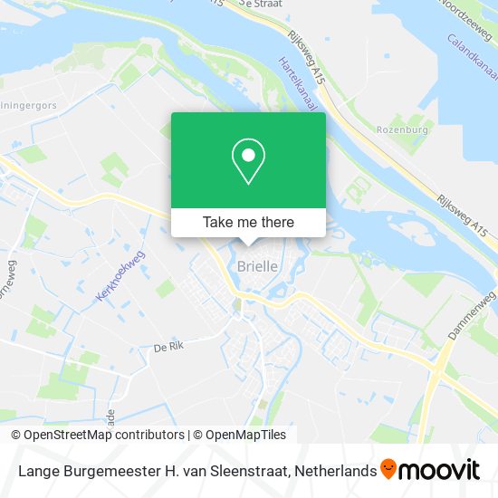 Lange Burgemeester H. van Sleenstraat map